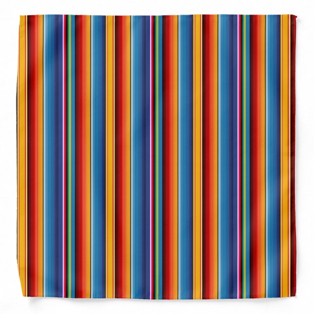 Mexican Sarape Bandana (Front)