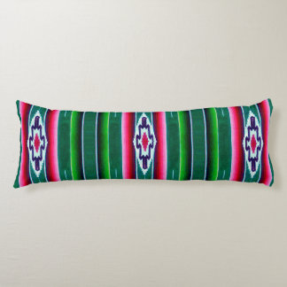 Mexican Sarape Pattern Body Pillow