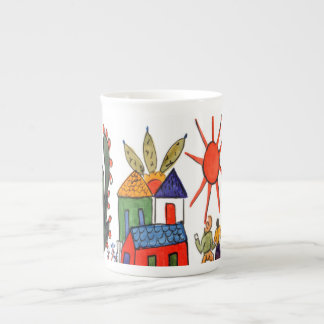 Mexican Scene Coffee Cup
