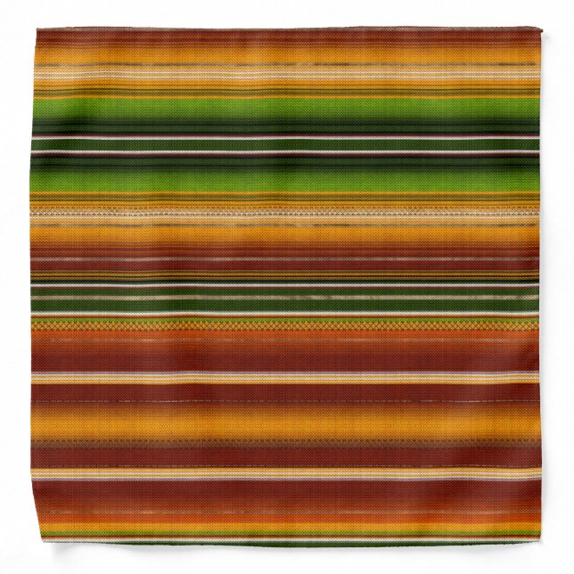 Mexican serape #1 bandana (Front)