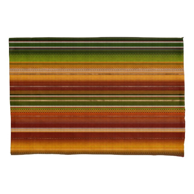 Mexican serape #1 pillow case (Front)