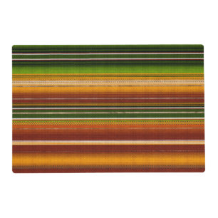 Mexican serape #1 placemat