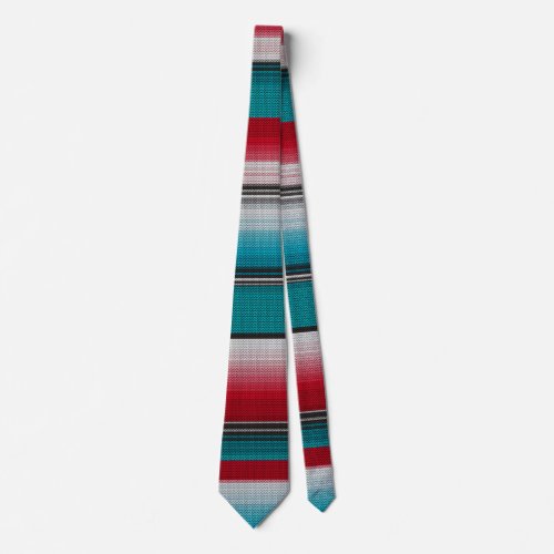Mexican serape 5 neck tie