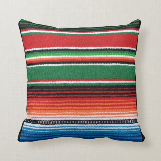 Mexican Serape Pillow
