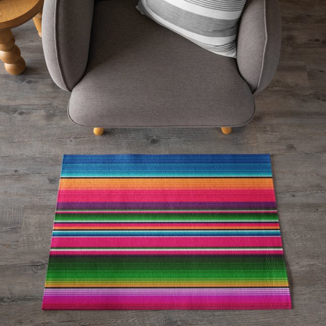 Mexican Serape Stripes Blanket Mexico Rug (Creator Uploaded)