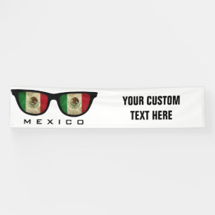 Mexican Shades custom text & color banner