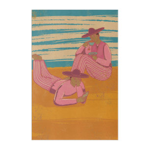 Mexican siesta acrylic print