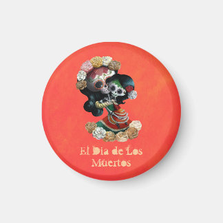 Mexican Skeleton Motherly Love Magnet