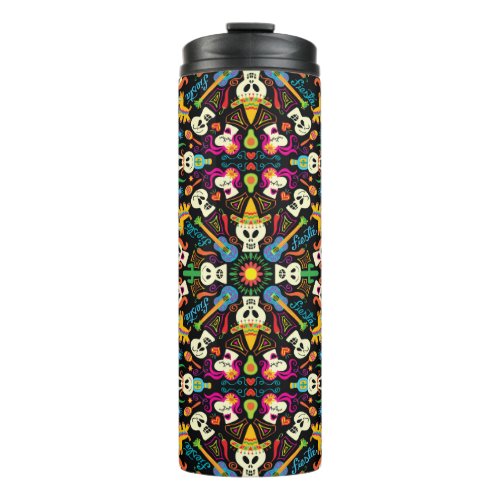 Mexican skeletons celebrating the Day of the Dead Thermal Tumbler