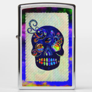Mexican Skull 3D Festive Zippo Lighter