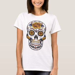 Mexican skull day of the dead T-Shirt