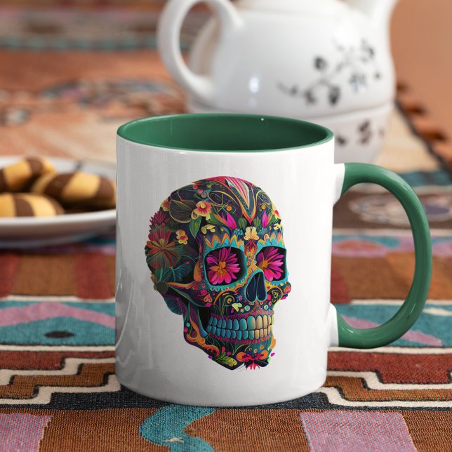 Mexican Skull Mug (Creator Uploaded)