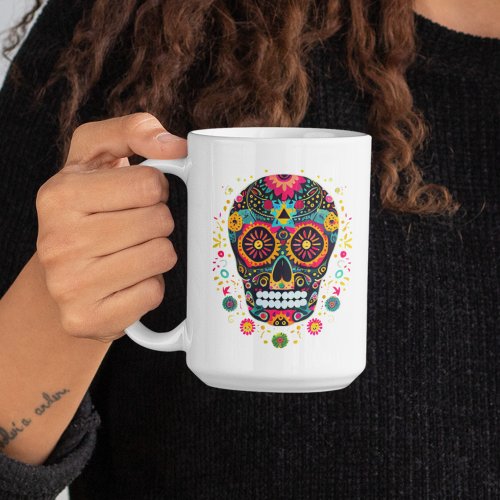 Mexican Skull Mug