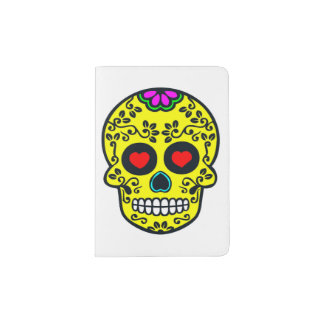 mexican skull Passport Holder