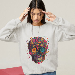 Mexican Skull Sweatshirt