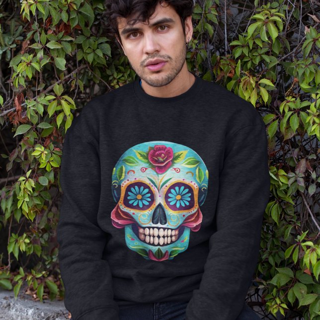 Mexican Skull Sweatshirt (Creator Uploaded)