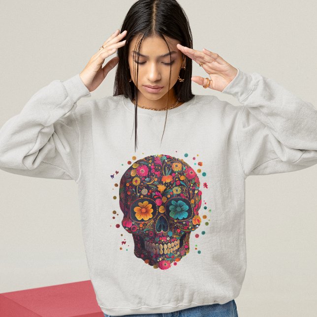 Mexican Skull Sweatshirt (Creator Uploaded)