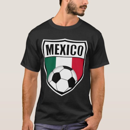 Mexican Soccer Mexico Soccer Team Jersey T_Shirt