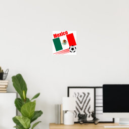 Mexican Soccer Team Poster | Zazzle