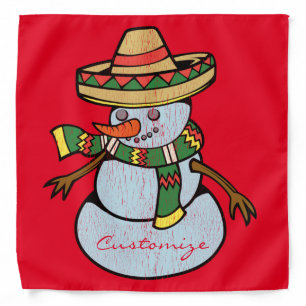 Mexican Sombrero Santa Thunder_Cove Bandana