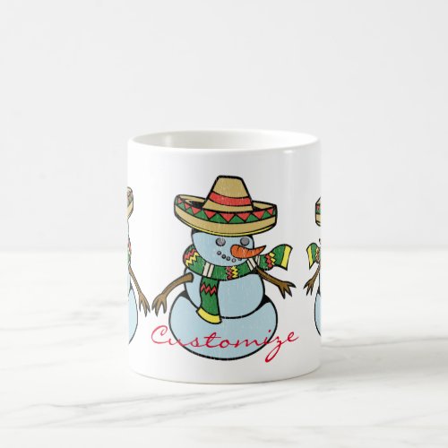 Mexican Sombrero Santa Thunder_Cove Coffee Mug
