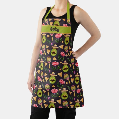 Mexican Spicy Fiesta Apron