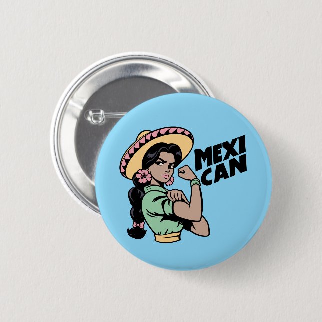 MexiCAN Stickers Button (Front & Back)