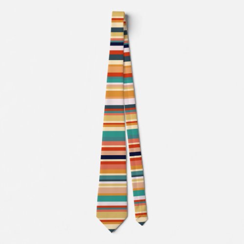 Mexican stripes neck tie