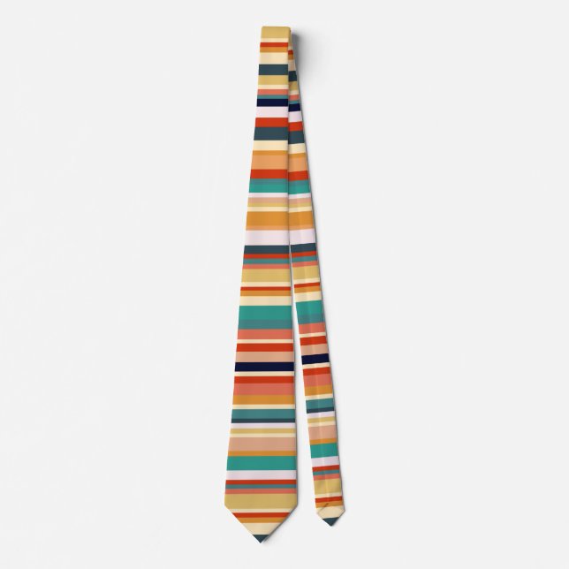 Mexican stripes neck tie (Front)