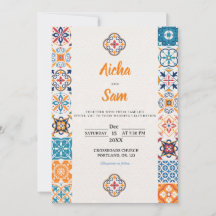 Mexican Style Wedding Invitation – Fully Editable