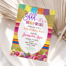 Mexican Surprise Birthday Party Invitation
