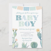 Mexican Taco Bout a Fiesta Baby Shower for Boy Invitation (Front)