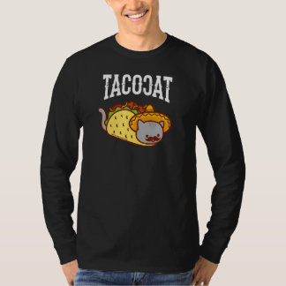 Mexican Taco Cat Cinco De Mayo Cinco De Meow T-Shirt
