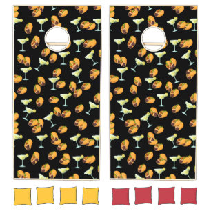 Mexican Taco Margarita Fiesta Mexico Cornhole Set