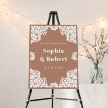 Mexican Talavera Barro Wedding Welcome Sign