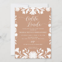 Mexican Talavera Boho Cielito Lindo Baby Shower Invitation