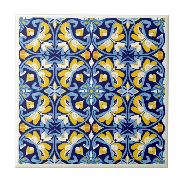 Mexican Talavera Ceramic Tile Collection (Front)