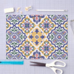 Mexican Talavera Pattern Tissue Paper