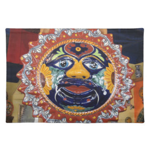 Mexican Talavera style sun Placemat