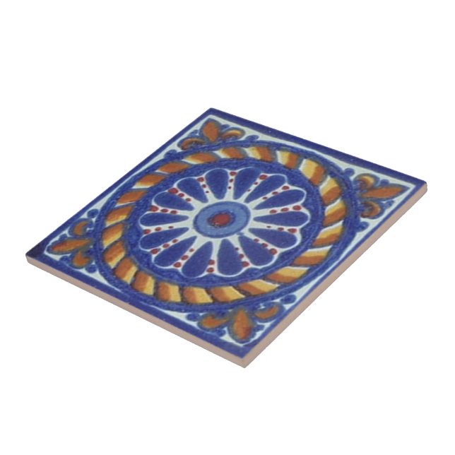 Mexican Talavera Style Tile (Side)