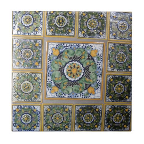 Mexican Talavera style tiles