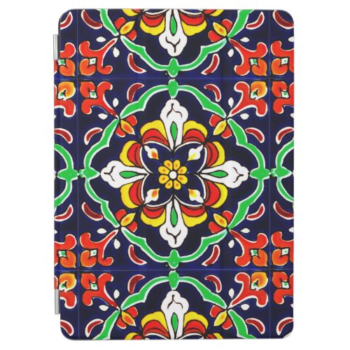 Mexican Talavera Terracotta Tile Design No 2 iPad Air Cover