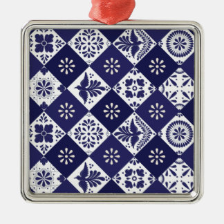 Mexican Talavera Tile Ceramic Ornament