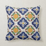 Mexican Talavera Tile double-sided throw pillows<br><div class="desc">Mexican Talavera Tile double-sided throw pillows</div>