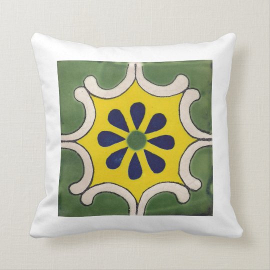 Mexican Talavera Tile doublesided throw pillows