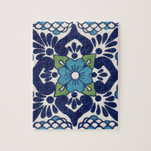 Mexican Talavera Tile Jigsaw Puzzle