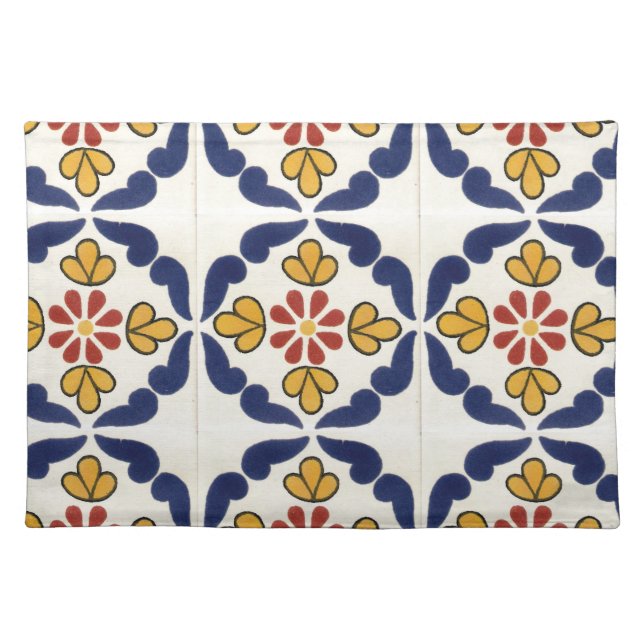Mexican Talavera Tile Placemat (Front)