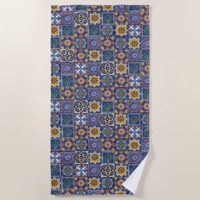 Flag Of Mexico Beach Towel Zazzle