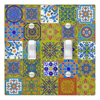 Mexican Talavera Tiles Light Switch Cover