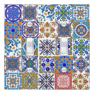 Mexican Talavera Tiles Light Switch Cover